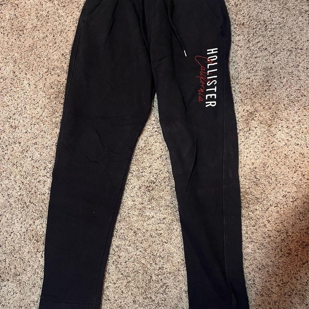 Hollister Black Joggers XS